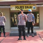 Kapolres Sinjai soal Covid-19 saat pimpin apel, Senin (31/5/2021). Hadir Pejabat Utama, Kasat, Perwira Staf, serta personel