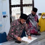 Dr Baso Sulaiman Kadis Kominfo Palopo, menggantikan Baso Ahmad. Serah terima jabatan berlangsung di ruang, Kamis (20/5/2021)