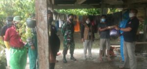 Pemdes Bantu 8 Pasien Covid-19 Di Desa Tete Uri Lutra