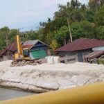 Normalisasi bantaran Sungai Masamba Lutra diduga gunakan material ilegal dari Desa Tamboke, Kecamatan Sukamaju.