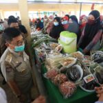 Wali Kota Palopo resmikan Pasar Mungkajang, Senin (14/6/2021). Dia minta pengelola meramaikan pasar dengan cara memasukkan pedagang