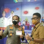 Memeriahkan Hari Bhayangkara Ke-75, Polres Sinjai vaksin massal sebagai bentuk dukungan menyukseskan program vaksinasi massal gratis