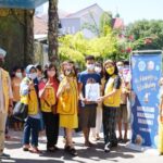 Peringati HUT ke 4 Lions Club Makassar Rajawali bakti sosial dengan mengunjungi Panti Asuhan Pangamaseang di Jln Baji Gau II No 34, Makassar