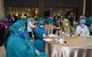 Ketua TP PKK Luwu Hadiri Hari Kesatuan Gerak Di Makassar