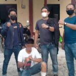 Tim Resmob Polres Lutra ringkus tersangka penggelapan mobil di Makassar, Senin (7/6/2021), polisi tembak betis tersangka karena melawan