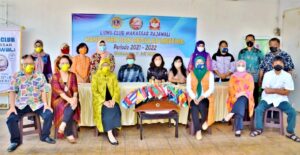 Sulina Wibawa Jabat President Lions Club Makassar Rajawali 2021-2022