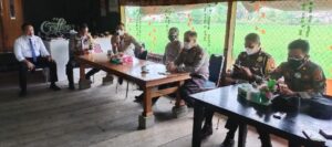 Kapolres Lutra Ngopi Bareng Bersama Kasat