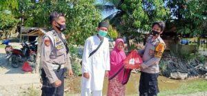 Polsek Baebunta Bantu Korban Banjir Di Desa Lembang Lembang Lutra