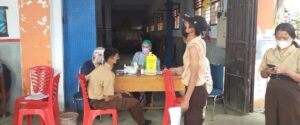 Siswa SMKN 3 Toraja Utara Divaksin Dosis Kedua