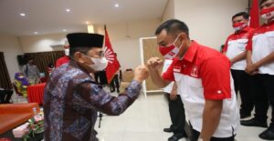 Hadiri Pelantikan Pengurus INTI Palopo, Ini Pesan Wali Kota Judas Amir