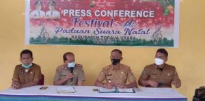 Festival Paduan Suara Natal 2021 Toraja Utara Berhadiah Kerbau