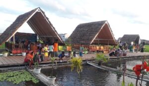 Desa Je’netallasa Hadirkan Spot Wisata Saung Dan Kolam Ikan