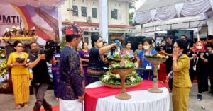 Hadiri HUT PMTI Di Toraja Utara, Ilham Arief Sirajuddin Bilang Begini
