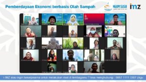 NgopiSusu IMZ Talkshow Pemberdayaan Ekonomi Berbasis Olah Sampah
