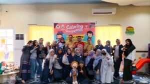 Bunda Pustaka SD Negeri Borong Adakan Coloring Competition