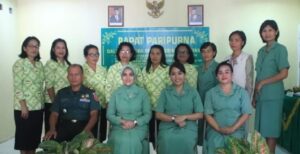 Rini Wulandari Ketua Persit Chandra Kirana Kodim 1414 Tana Toraja