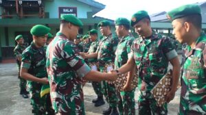 Kodim 1414/Tator Gelar Korp Raport Pindah Satuan