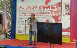 Peluncuran Pasar Digital SIAP QRIS Di Bone
