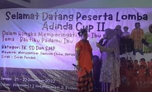 Peringati Hari Ibu, Ratusan Anak Ikut Lomba Adinda Cup II Di Hotel Swiss-Bell