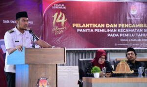 45 Anggota PPK Sinjai Dilantik, Ini Pesan Bupati ASA