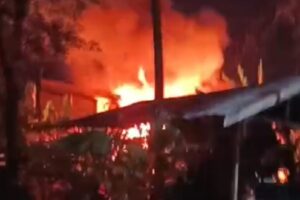 Rumah Kos Terbakar Di Sinjai