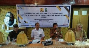 PUPR Sinjai Bimtek Sertifikasi Sistem Manajemen Keselamatan Konstruksi