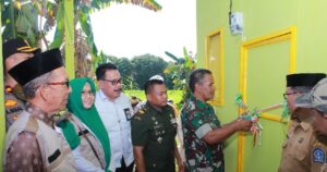 Pangdam XIV Hasanuddin Resmikan Rehab Rumah Tak Layak Huni Di Bone