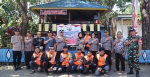 Tim Dari Polda Sulsel Nilai Satkamling Abbulo Sibatang Tanralili Maros