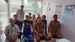 Camat Mamajang Ikut Zoom Meeting Launching Posko Kontainer Terpadu