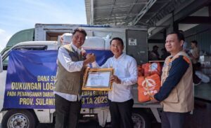 Brigjen Jahidin Chilo Serahkan Bantuan Untuk Korban Bencana Sigi Sulteng