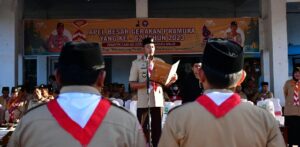 Bupati ASA Pimpin Apel Peringatan HUT Pramuka Di Sinjai