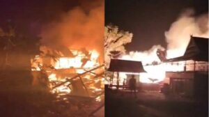 6 Rumah Dilalap Api Di Kecamatan Turatea Jeneponto