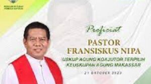 Pastor Fransiskus Nipa Uskup Agung Keuskupan Agung Makassar
