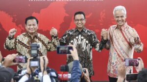 KPU Resmi Tetapkan 3 Pasang Capres-Cawapres