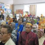 Peserta Program Pendidikan Guru Penggerak angkatan 8 Pinrang pamer hasil belajar pada lokakarya 7 PGP di Aula Disdikbud Pinrang.