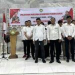 Ketua Pengprov Pertina Sulsel, Harpen Reza Ali lantik pengurus Pertina Sinjai periode 2022-2026, Kamis (30/12/2025).