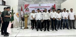 Harpen Reza Ali Lantik Pengurus Pertina Sinjai