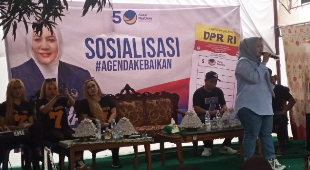 Warga Bonepute terharu mendengar Putri Dakka sosialiasikan program Agenda Kebaikan