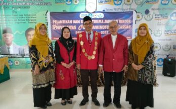 Lukman Daris Rektor Universitas Cokroaminoto Makassar mengantikan Prof Dr Tahir Syarkawi