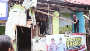 Polres Pelabuhan Bedah Rumah