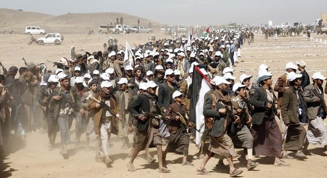 AS Dan Inggris Serang Yaman sebagai upaya menekan kelompok milisi Houthi yang menargetkan kapal berbendara AS di Laut Merah