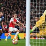 Arsenal Singkirkan Porto Dari Liga Champions setelah menang melalui adu penalti di Stadion Emirates, London, Rabu (13/3/2024) dini hari WIB