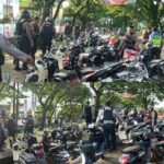 Polres Gowa Amankan 52 Motor yang melakukan balap liar di dua lokasi masing-masing Jalan Poros Barombong dan Jl Tun Abdul Razak