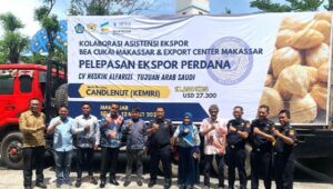 CV Heskin Alfarizi Ekspor Perdana Kemiri Sidrap Ke Arab Saudi