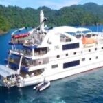 Kapal Pesiar MV Coral Geographer Expedition akan ke Bontobahari, Kabupaten Bulukumba, membawa wisatawan dari Australia.