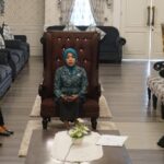 PKK Sidrap ikut rapat persiapan Jambore PKK secara daring di Baruga Rumah Jabatan Bupati Sidrap Jl Lanto Dg Pasewang, Pangkajene Sidenreng.