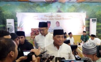 Wakil Ketua Umum DPP Partai Golkar Nurdin Halid minta Taufan Pawe di DPR RI saja. Tak perlu maju di Pilgub Sulsel 2024