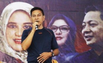 Partai Nasdem munculkan Rusdin Abdullah sebagai Bacawalkot Makassar saat simulasi pasangan calon di Pilwalkot Makassar 2024.