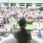 Yayasan Pendidikan Tamalatea Makassar gelar Salat Idulfitri 1445 Hijriah, Rabu, 10 April 2024. Jamaah memadati halaman yayasan