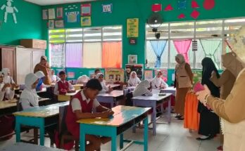 Sebanyak 55 siswa SDI Benteng 58 Selayar ikut ASAS (Asesmen Sumatif Akhir Sekolah ) tahun pelajaran 2023/2024 selama empat hari